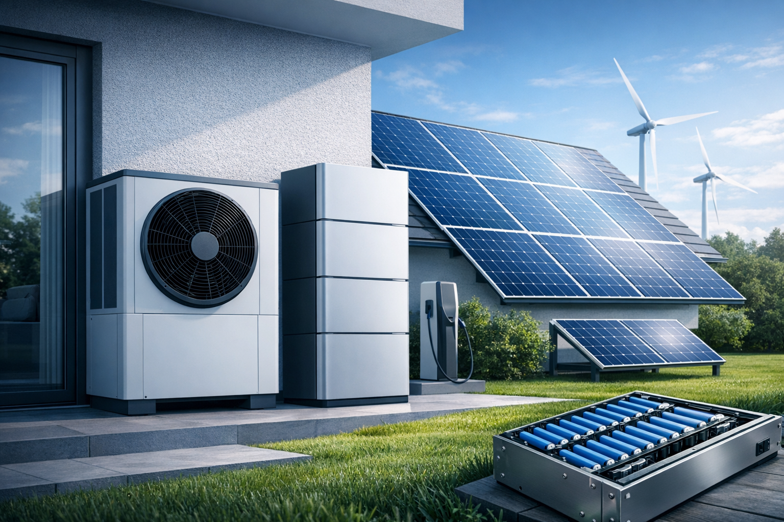 Pompa di calore accumulo: perché le batterie al sodio stanno cambiando la casa full electric