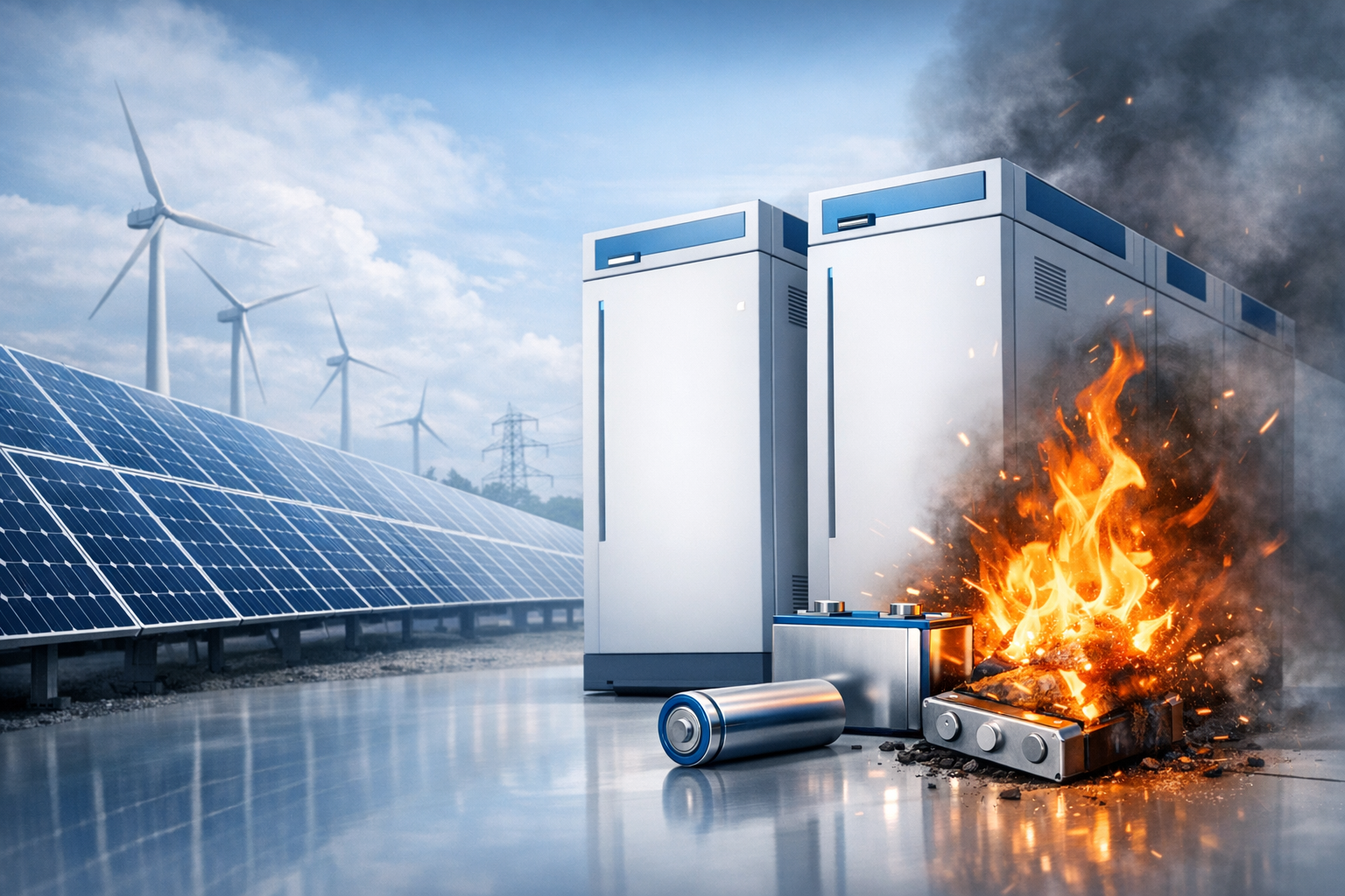 Batterie al sodio rischio incendio: cosa succede davvero quando qualcosa va storto (e perché è un’alternativa positiva al litio)