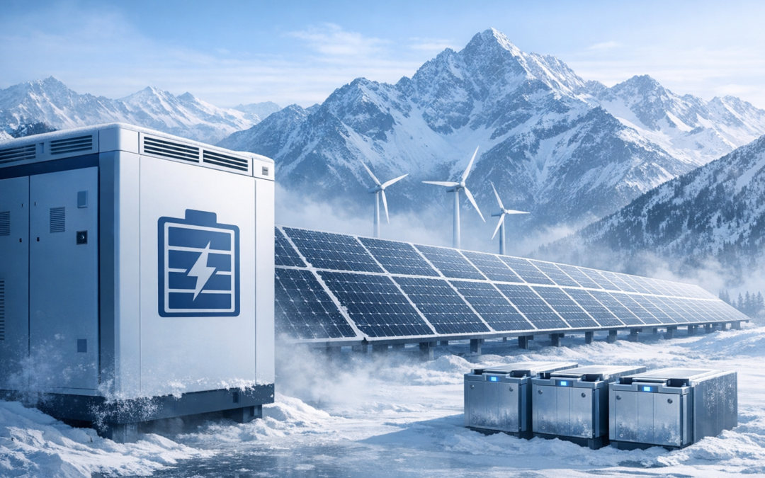 Batterie basse temperature: come progettare l’accumulo che non si ferma a -20°C (e perché il sodio è un’alternativa al litio)